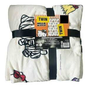 Hello Kitty Halloween Plush Blanket